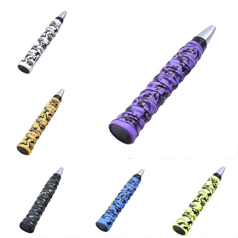 Fishing Rod Wrap Tape - เทปพันด้ามจับไม้เทนนิส/แบดมินตัน ป้องกันเหงื่อ กันลื่น ลายพราง สำหรับพันคันเบ็ดตกปลา