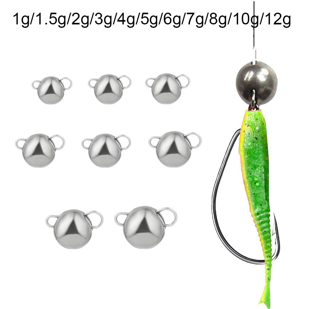 Tungsten Sinkers - 1 PC Matte สีดําทังสเตน Sinkers 1g-12g