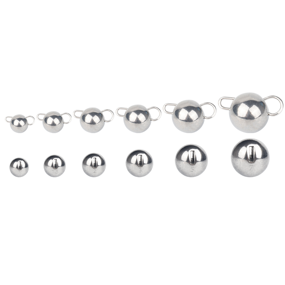 Tungsten Sinkers - ตุ้มถ่วงตกปลา MUUNN 10 ชิ้น รุ่น Cheburashka