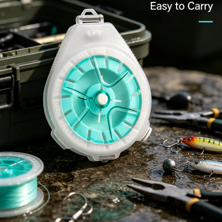Fishing Equipment For Sale - กล่องเก็บสายคาร์บอนอเนกประสงค์สำหรับตกปลา พร้อมอุปกรณ์ป้องกันการหมุนกลับ อุปกรณ์ตกปลา ขายดี