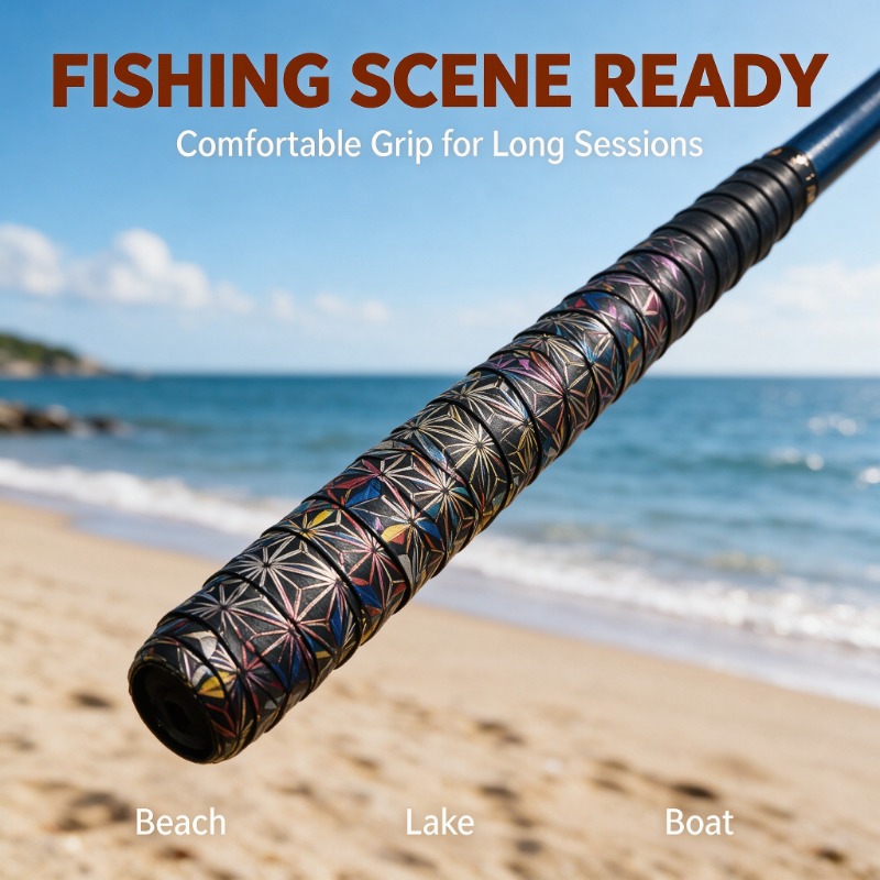 Fishing Rod Wrap Tape - เทปพันด้ามคันเบ็ดตกปลา 2 เมตร หนัง PU กันลื่น