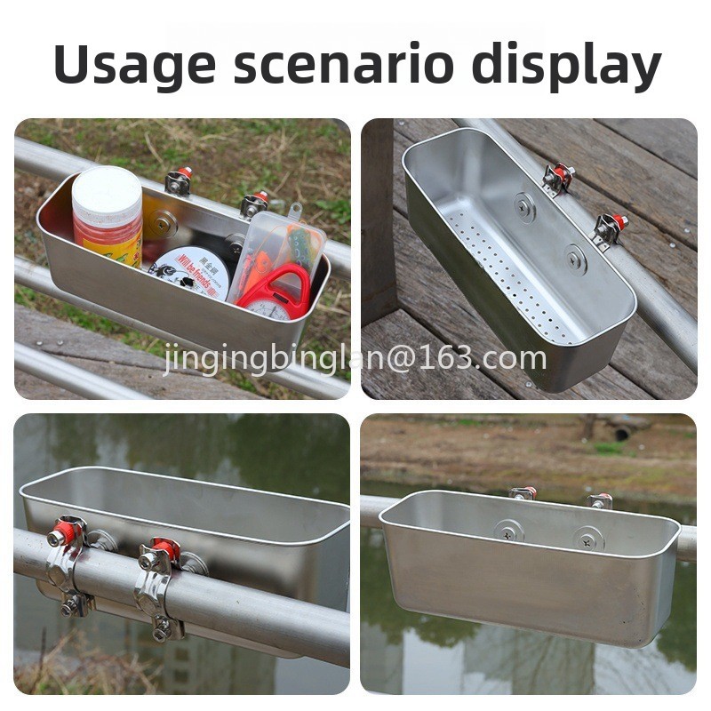 Fishing Equipment For Sale - ขายตรงจากโรงงาน กล่องใส่เหยื่อสแตนเลส อุปกรณ์เสริมราวเรือยอชท์ อุปกรณ์เรือตกปลา กล่องเก็บเหยื่อสด