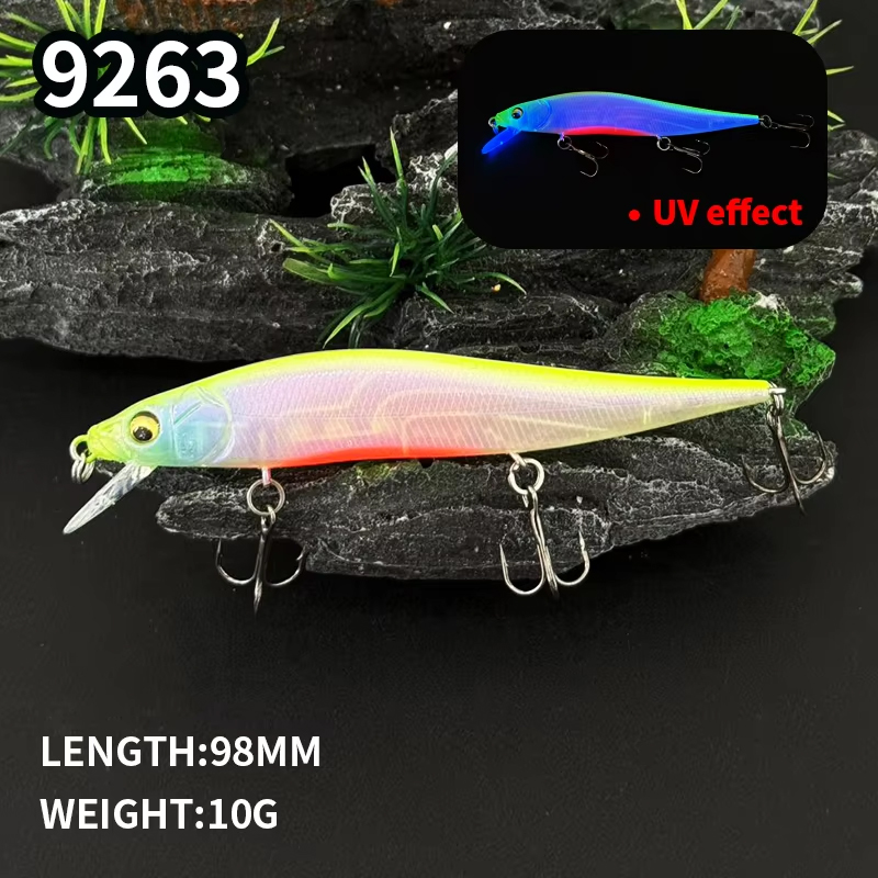 เหยื่อปลอมแบบจมน้ำ 98 มม. 10 ก - Fishing Equipment In Japanese บทวิจารณ์และราคา