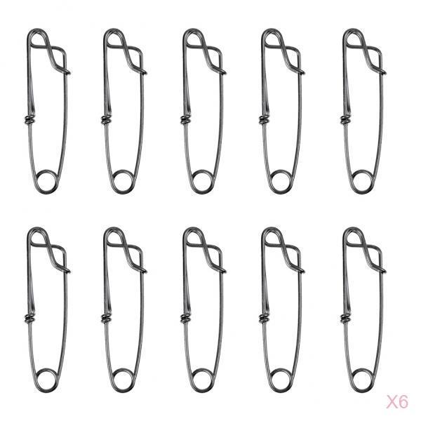 60 ชิ้น อุปกรณ์เชื่อมต่อสายตกป - Fishing Swivel Connector บทวิจารณ์และราคา
