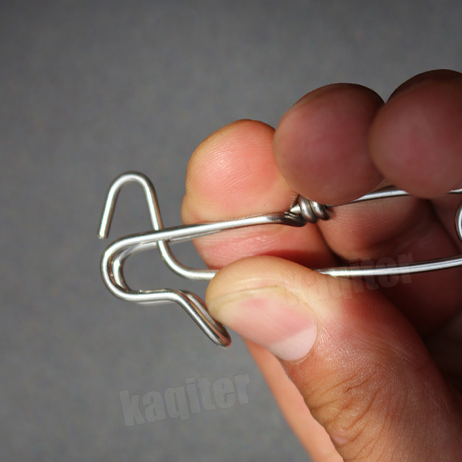ตะขอเกี่ยวสายยาวสแตนเลส 10 ชิ้ - Fishing Swivel Connector บทวิจารณ์และราคา