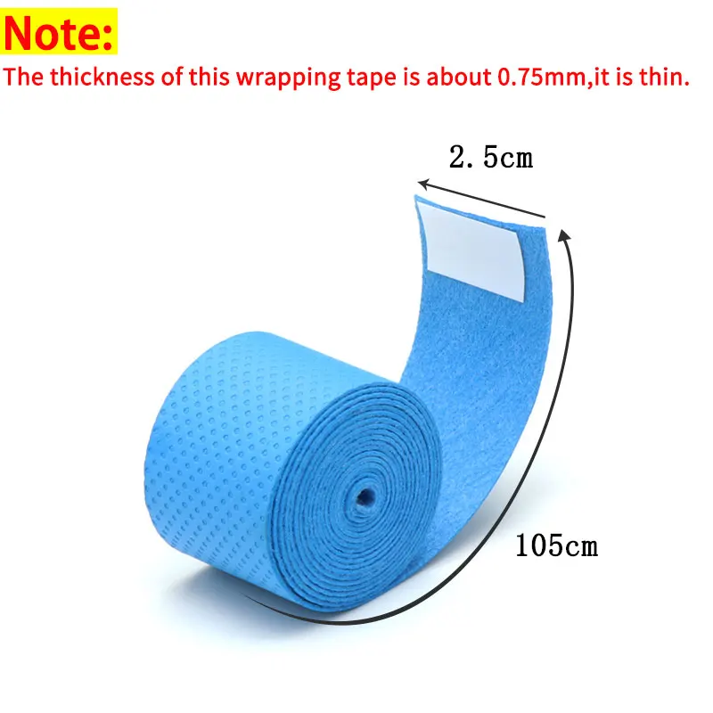 1/5/10Pcs 110 ซม.เจล Antipersp - Fishing Rod Wrap Tape บทวิจารณ์และราคา