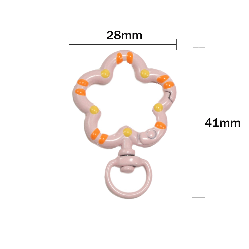 5pcs ดอกไม้โลหะ Lobster Claw C - Fishing Swivel Connector บทวิจารณ์และราคา
