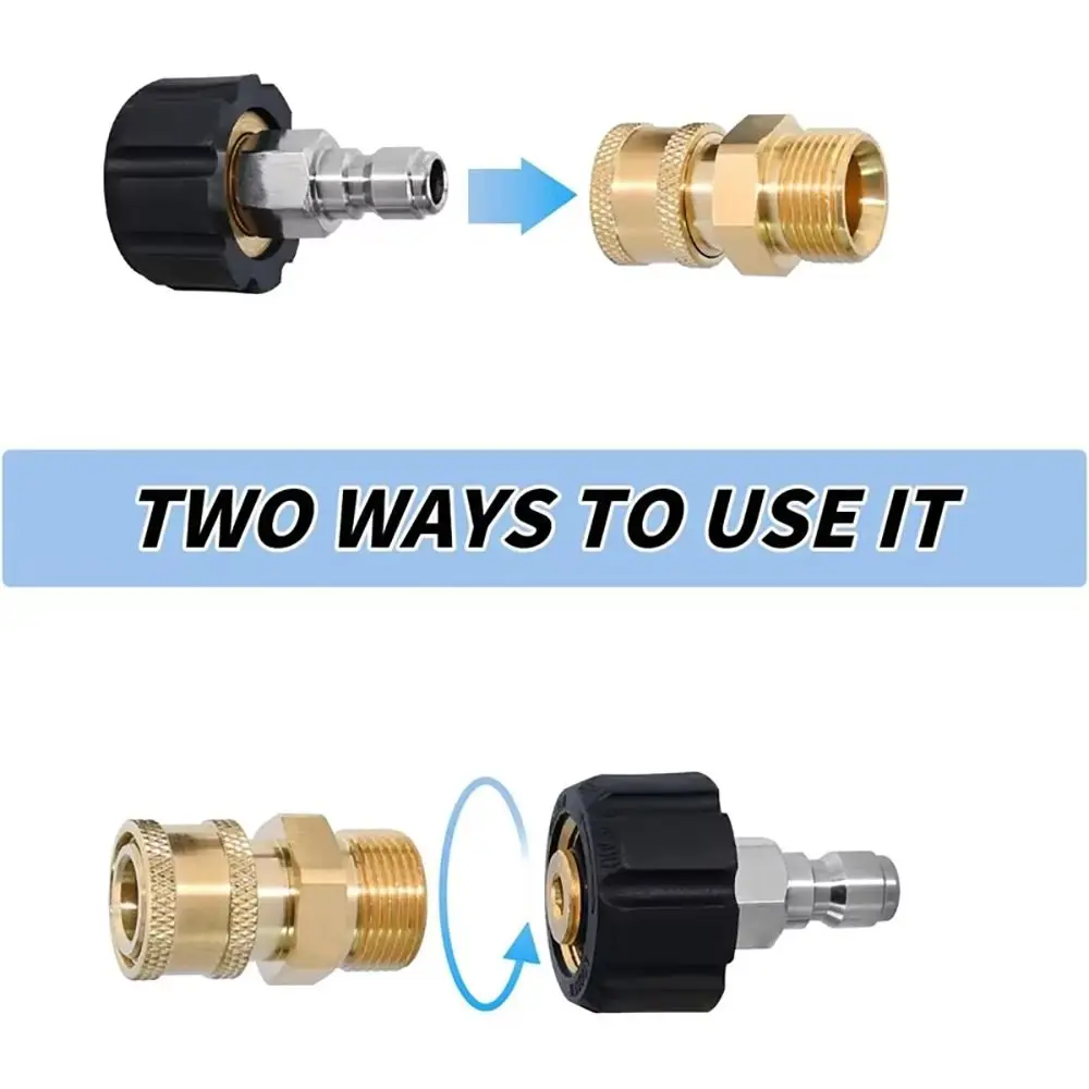 ชุดอะแดปเตอร์เครื่องฉีดน้ำแรงด - Fishing Swivel Connector บทวิจารณ์และราคา