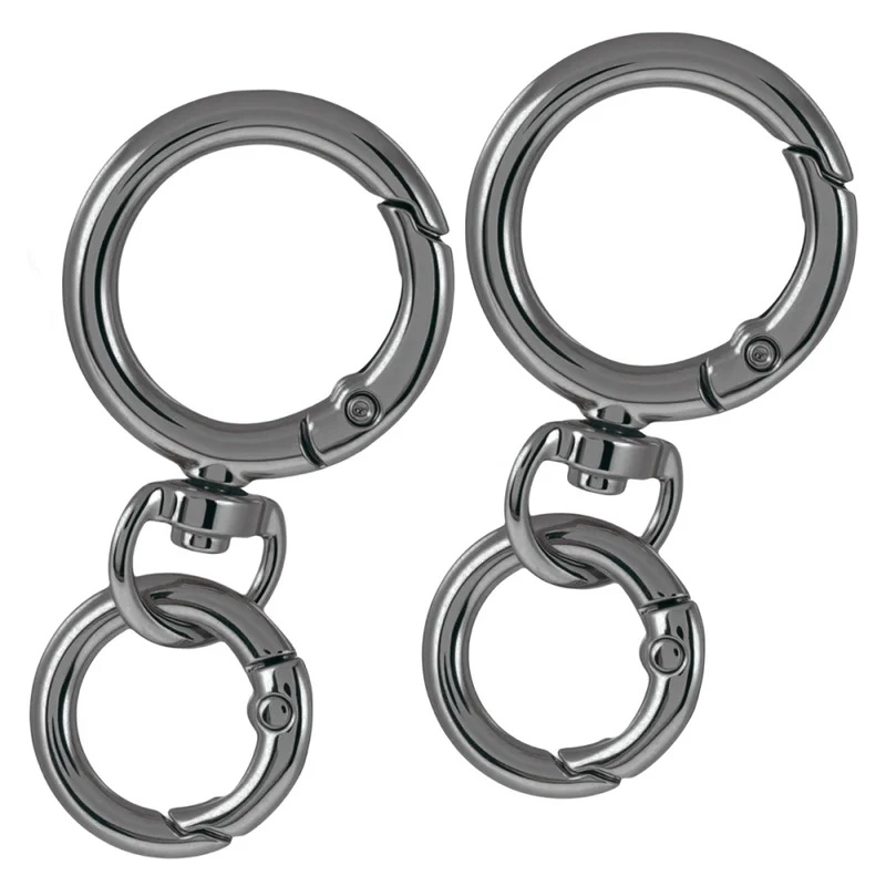 ชุดคาราไบเนอร์แบบสปริงกลม 2 ชุ - Fishing Swivel Connector บทวิจารณ์และราคา