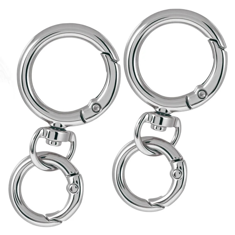 ชุดคาราไบเนอร์แบบสปริงกลม 2 ชุ - Fishing Swivel Connector บทวิจารณ์และราคา