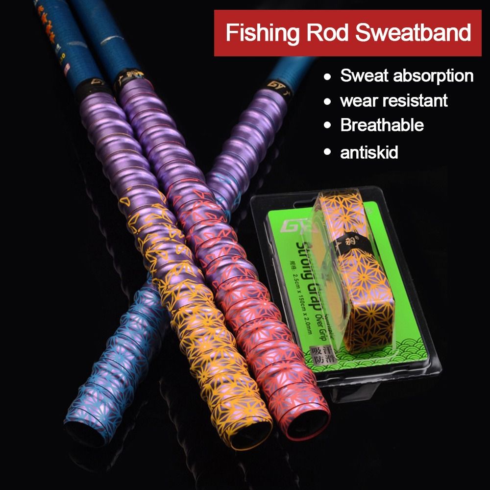 Gradient สีสันหนากีฬาตกปลา Rod - Fishing Rod Wrap Tape บทวิจารณ์และราคา