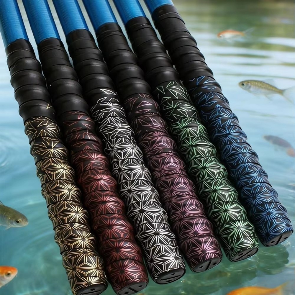 เทปพันด้ามแบดมินตันกันลื่น ดูด - Fishing Rod Wrap Tape บทวิจารณ์และราคา