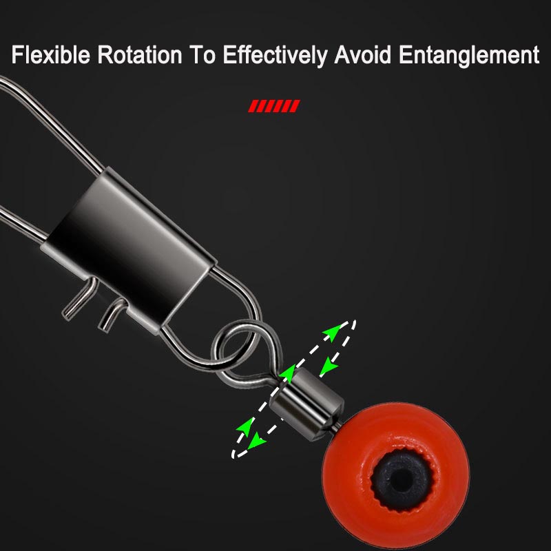 50ชิ้น/ล็อตตกปลาลอย Bobber หยุ - Fishing Swivel Connector บทวิจารณ์และราคา