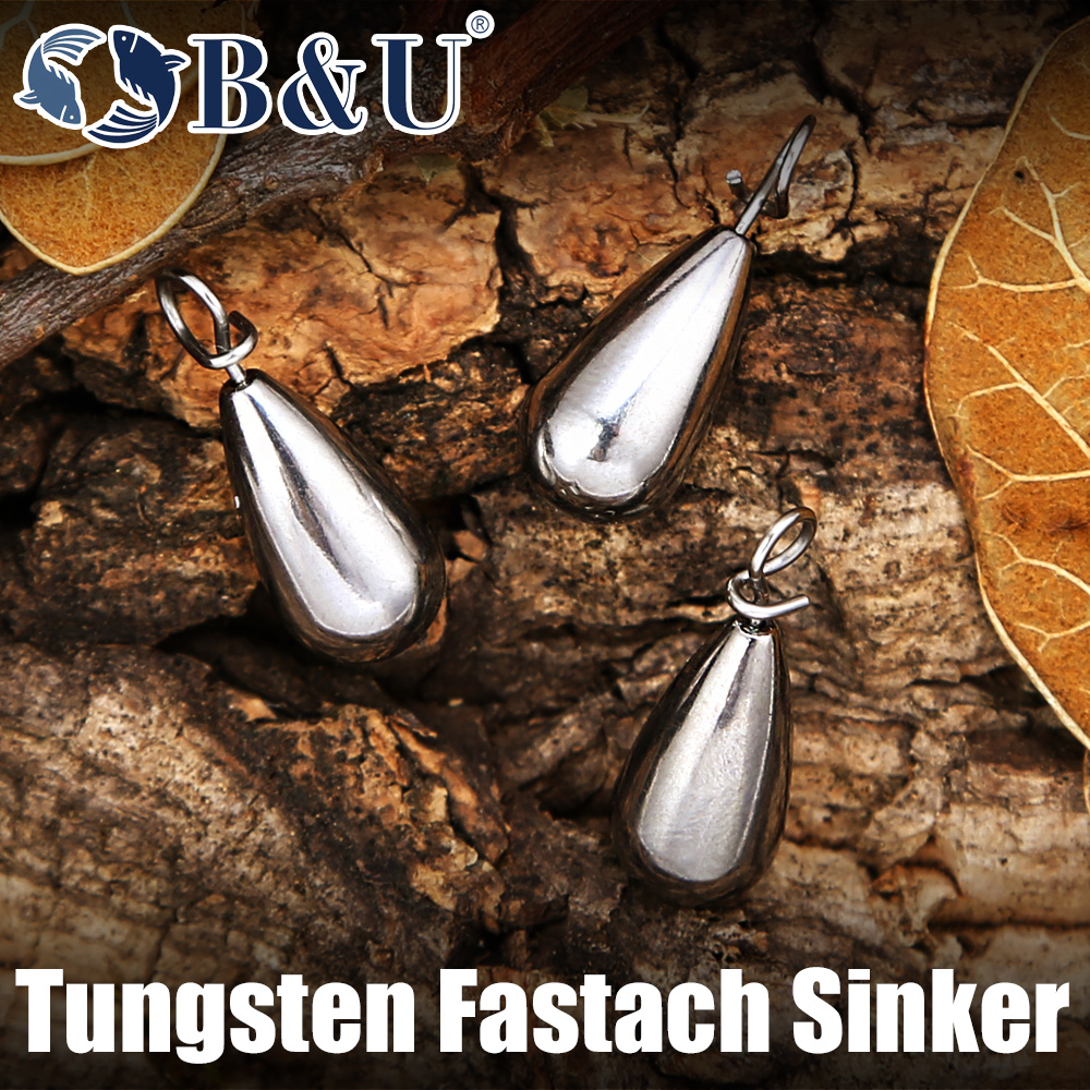 B&U ทังสเตน Fastach Sinker ตกป - Tungsten Sinkers บทวิจารณ์และราคา