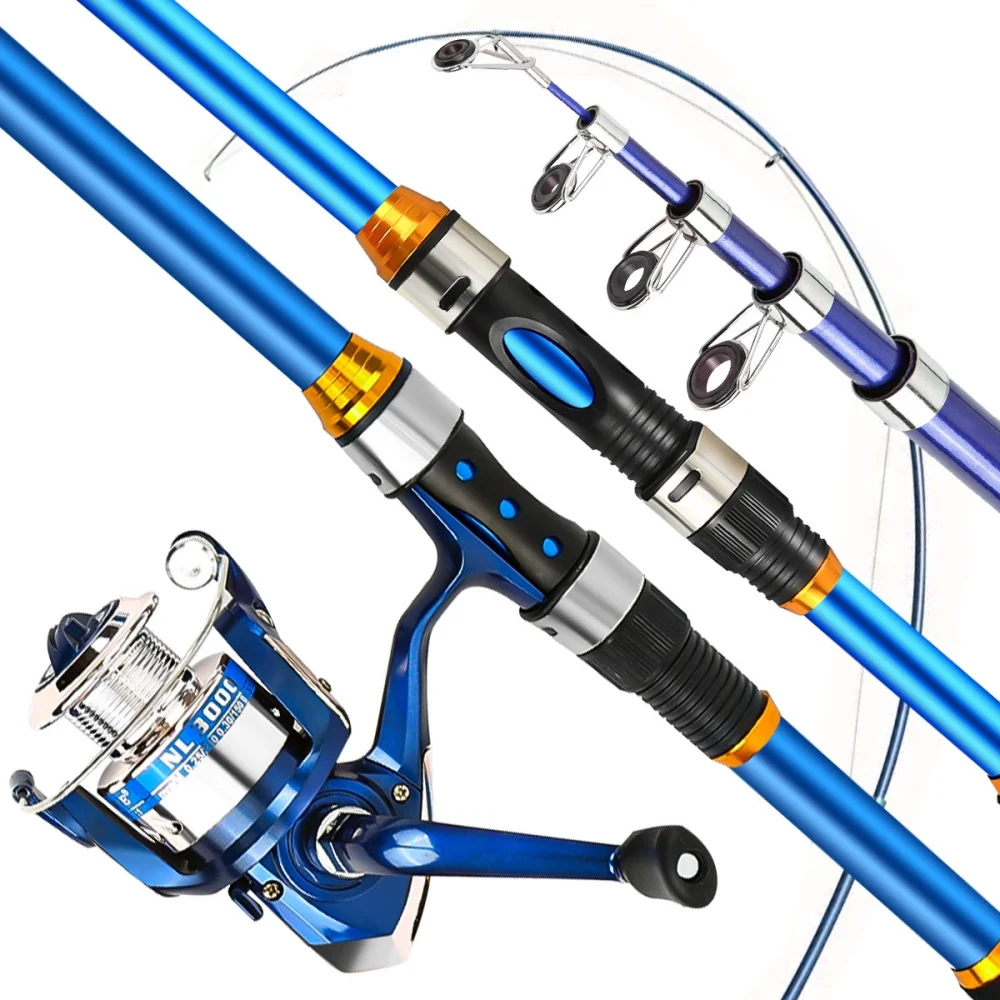 2.1-3.6M Telescopic Glass Fibe - Fishing Equipment For Kids บทวิจารณ์และราคา