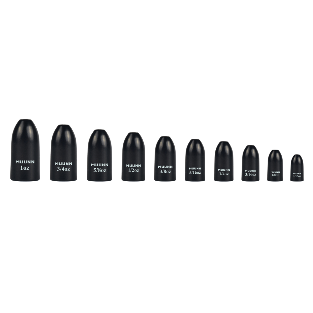 MUUNN ชุดถ่วงน้ำหนักตกปลาแบบหน - Tungsten Sinkers บทวิจารณ์และราคา