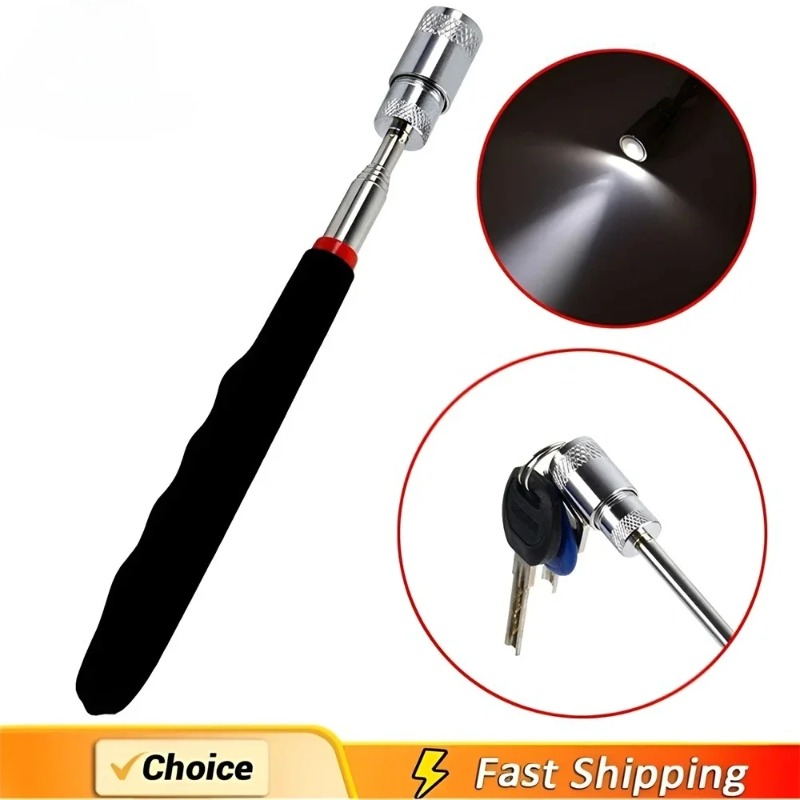 ปากกาแม่เหล็กแบบยืดหดได้พร้อมไ - Telescopic Fishing Rod บทวิจารณ์และราคา