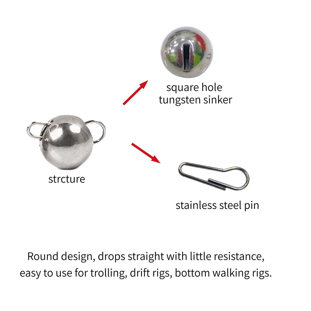 TITOS ทังสเตน Cheburashka Sink - Tungsten Sinkers บทวิจารณ์และราคา
