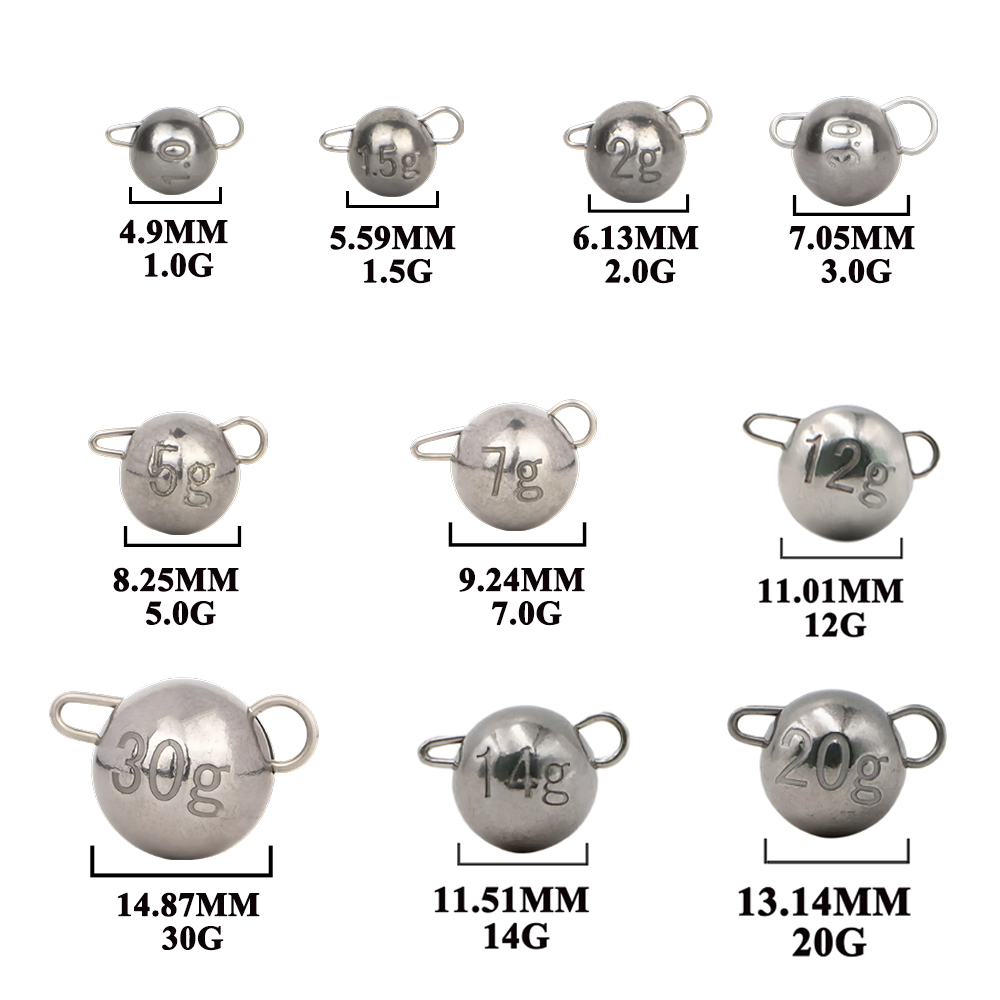 ตุ้มถ่วงตกปลาทังสเตนแบบเชบูราช - Tungsten Sinkers บทวิจารณ์และราคา