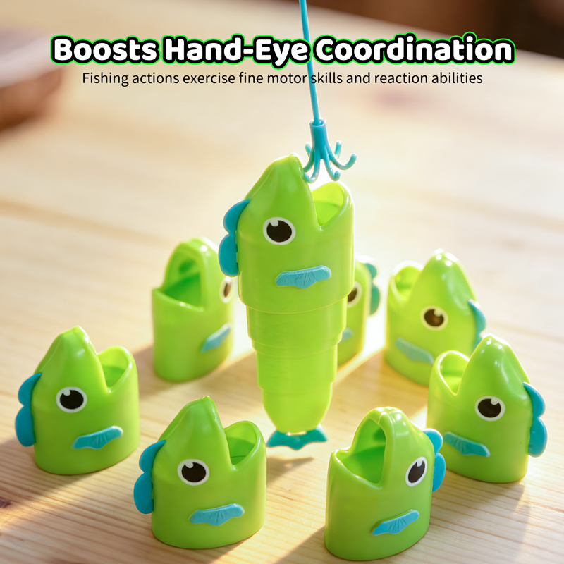 เกมจับปลาแบบยืดหดได้ ของเล่นเก - Fishing Equipment For Kids บทวิจารณ์และราคา