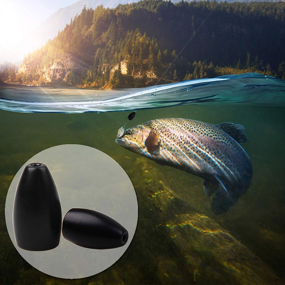ทังสเตนเหล็กตกปลาน้ําหนัก Bull - Tungsten Sinkers บทวิจารณ์และราคา